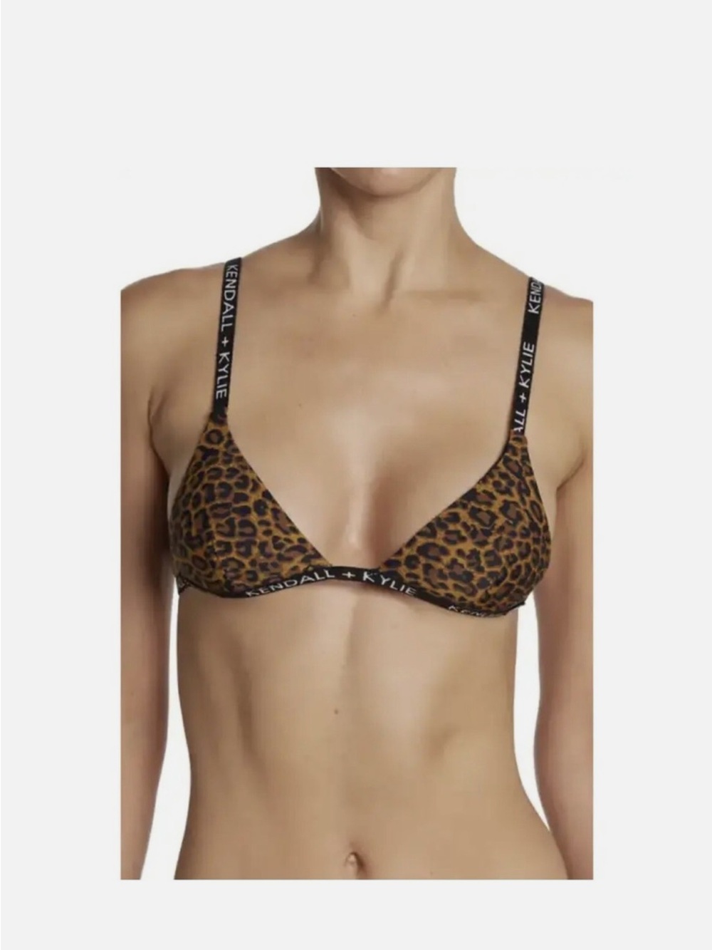 Kendall + Kylie Leopard Bra - Brown no tags never worn. Size S